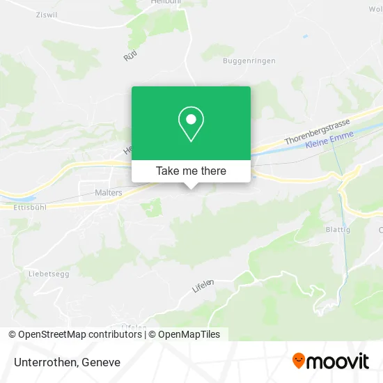 Unterrothen map