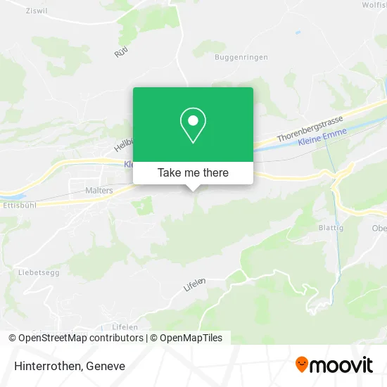 Hinterrothen map
