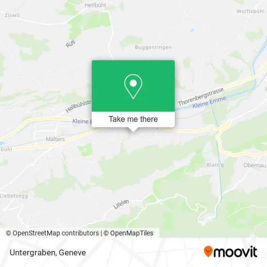 Untergraben map