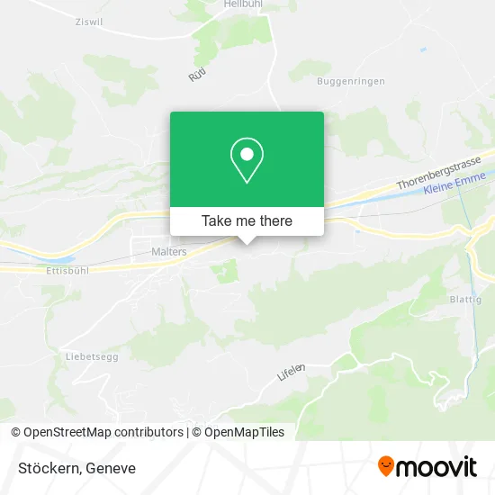 Stöckern map