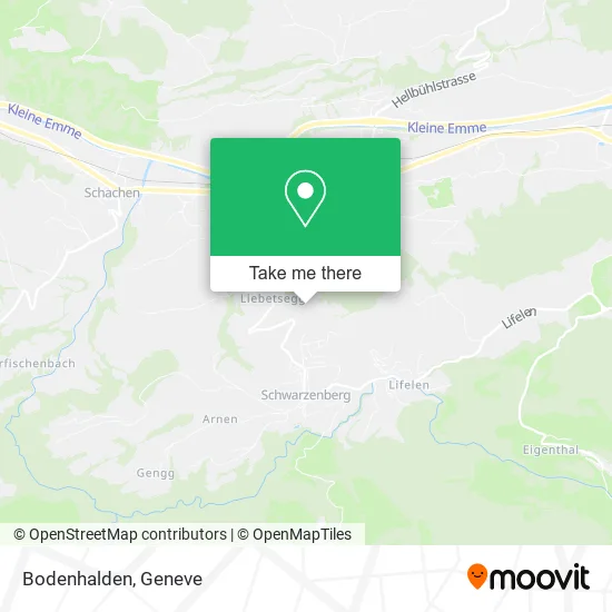 Bodenhalden map
