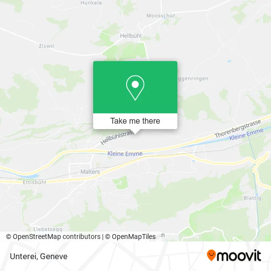 Unterei map