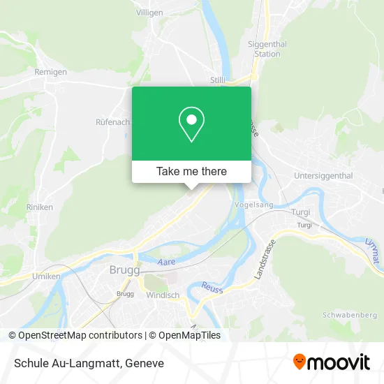 Schule Au-Langmatt map