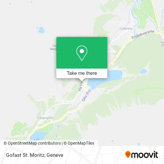 Gofast St. Moritz map