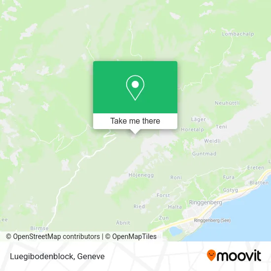 Luegibodenblock map