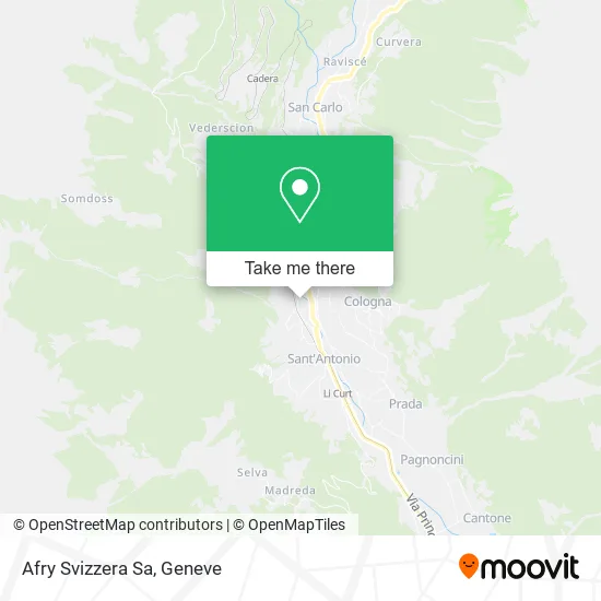 Afry Svizzera Sa map