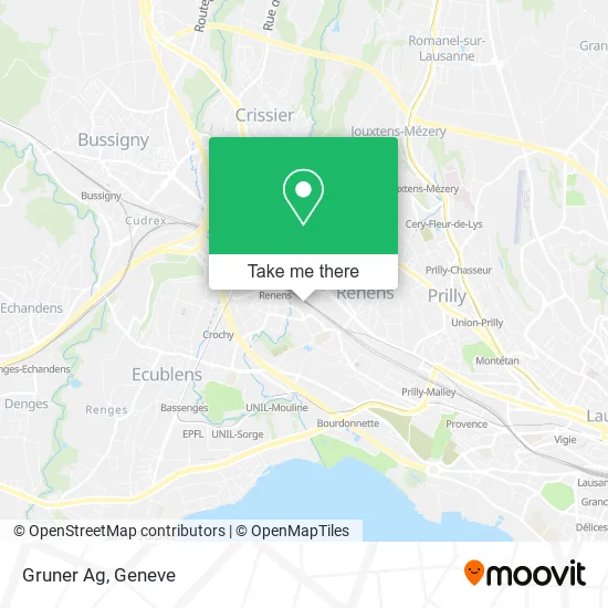Gruner Ag map
