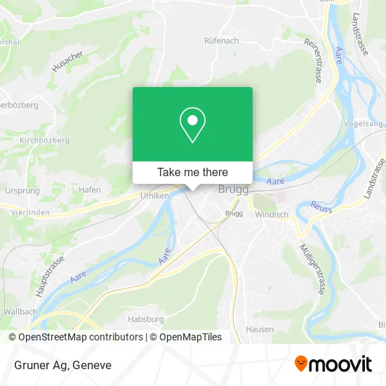 Gruner Ag map