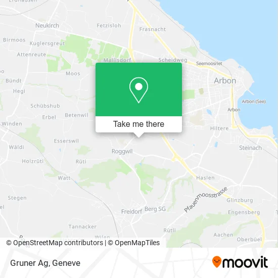 Gruner Ag map
