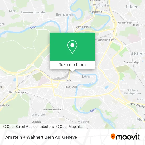 Amstein + Walthert Bern Ag map