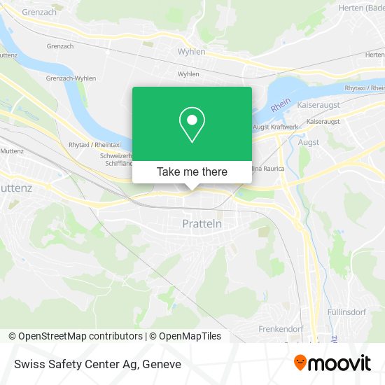 Swiss Safety Center Ag map