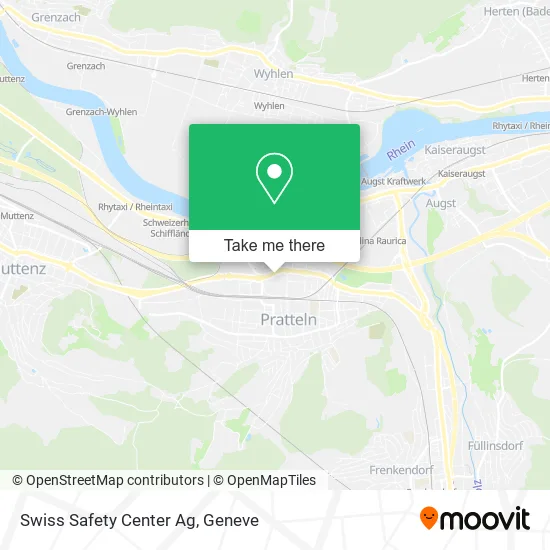 Swiss Safety Center Ag map