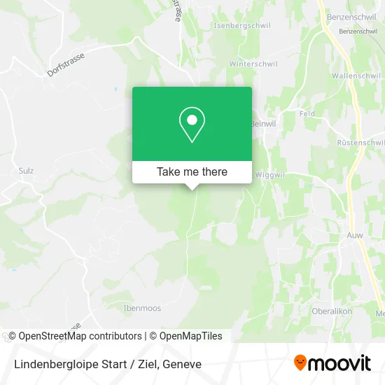 Lindenbergloipe Start / Ziel map