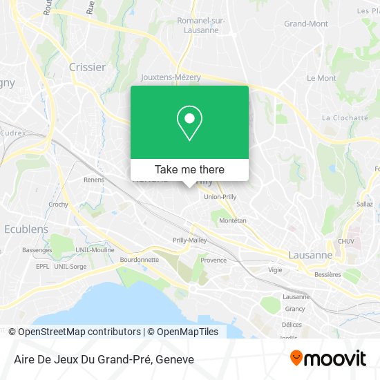 Aire De Jeux Du Grand-Pré map