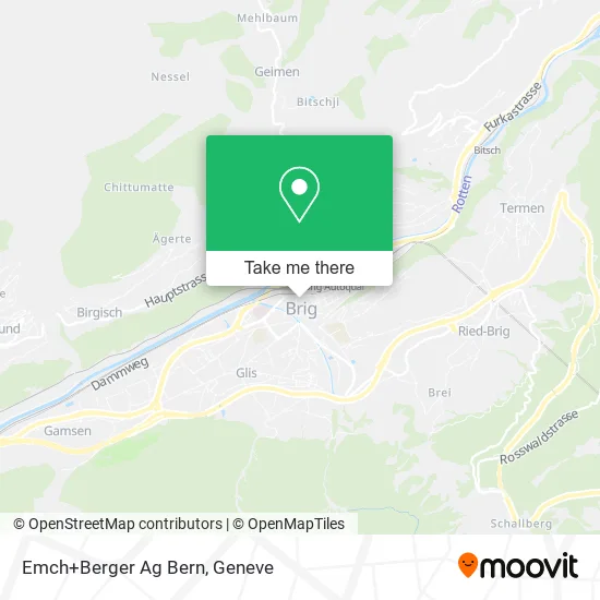 Emch+Berger Ag Bern map