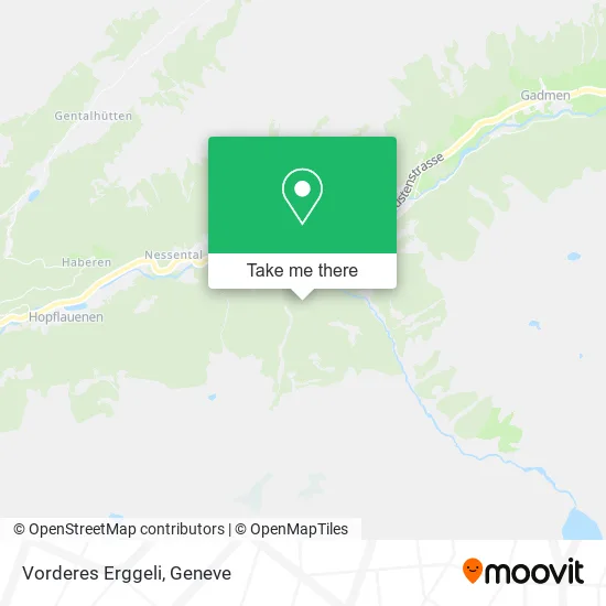 Vorderes Erggeli map