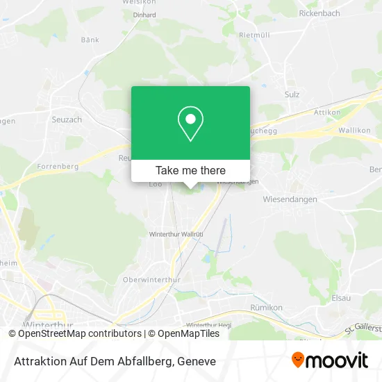 Attraktion Auf Dem Abfallberg map