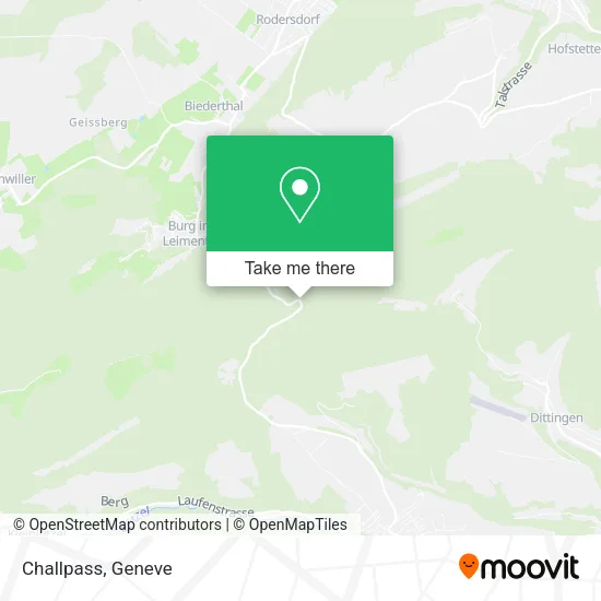 Challpass map