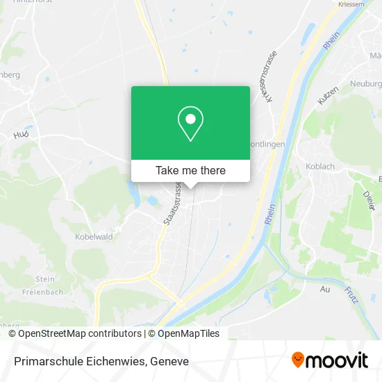 Primarschule Eichenwies map