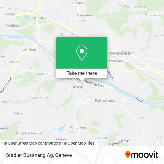 Stadler Bussnang Ag map
