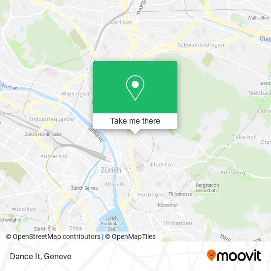 Dance It map
