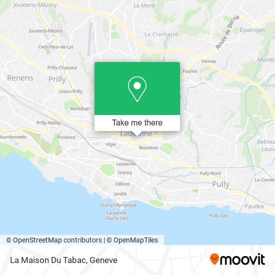 La Maison Du Tabac map
