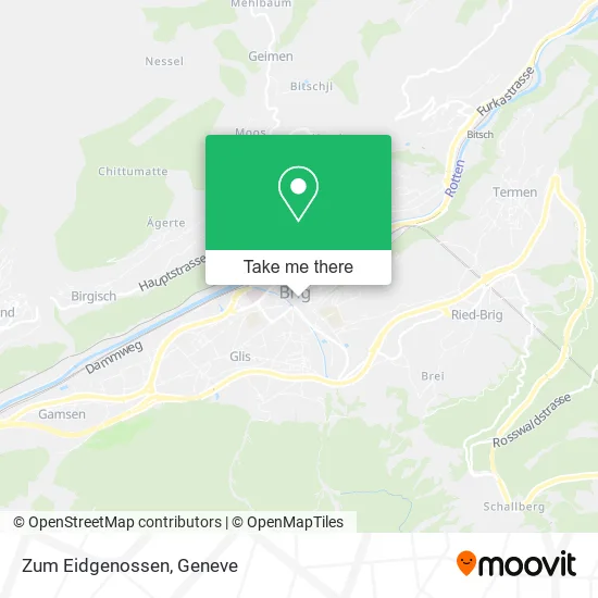 Zum Eidgenossen map