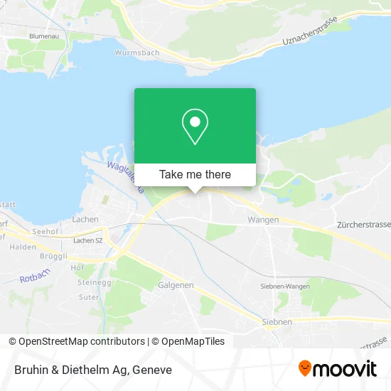Bruhin & Diethelm Ag map