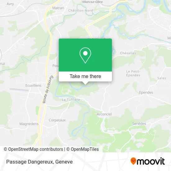 Passage Dangereux map