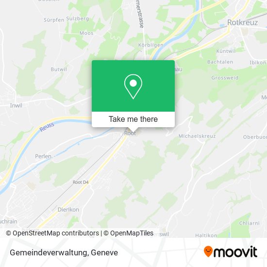 Gemeindeverwaltung map