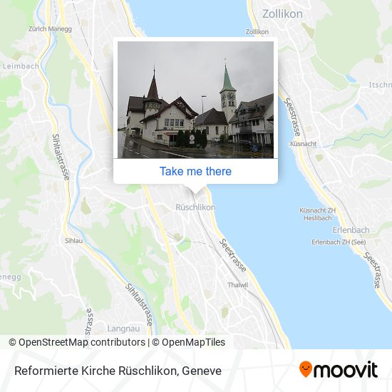 Reformierte Kirche Rüschlikon plan