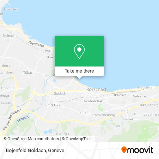 Bojenfeld Goldach map