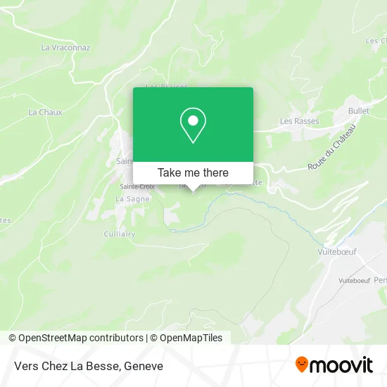 Vers Chez La Besse map