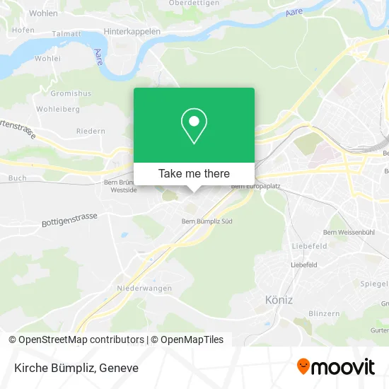 Kirche Bümpliz map