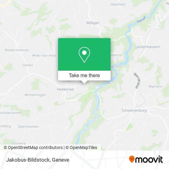 Jakobus-Bildstock map