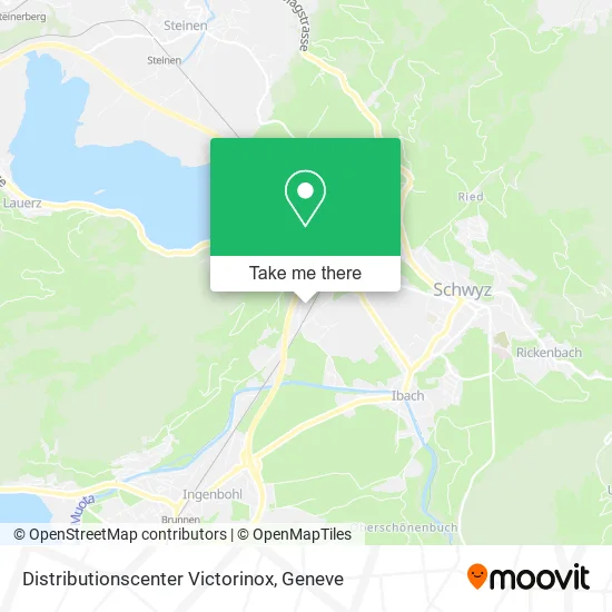 Distributionscenter Victorinox map