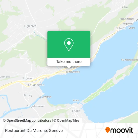 Restaurant Du Marché map