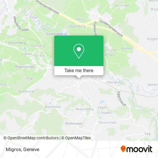 Migros map