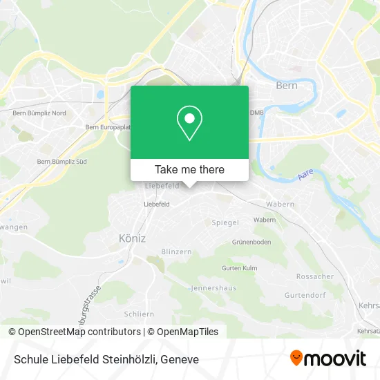 Schule Liebefeld Steinhölzli map