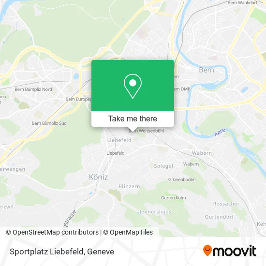 Sportplatz Liebefeld map