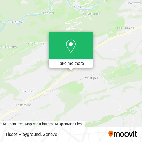 Tissot Playground map