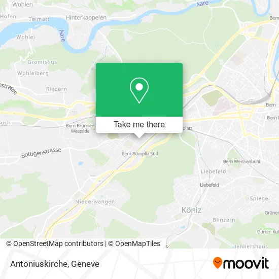 Antoniuskirche map