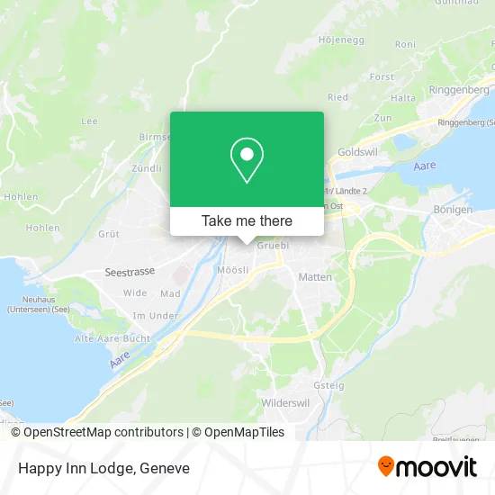 Happy Inn Lodge map