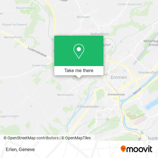Erlen map