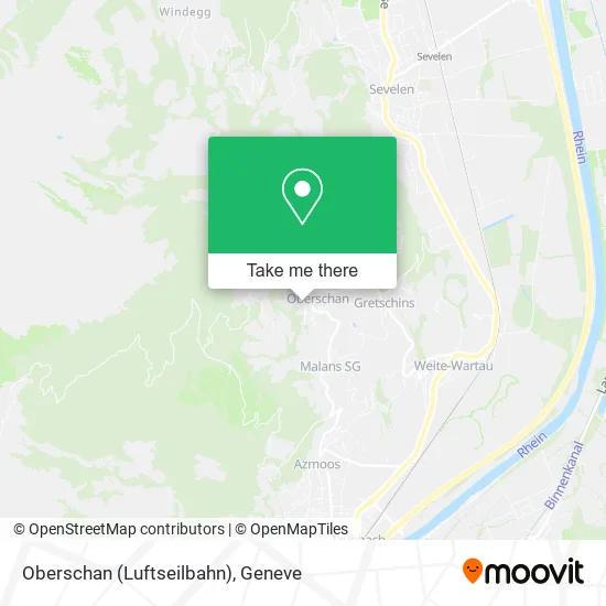 Oberschan (Luftseilbahn) map