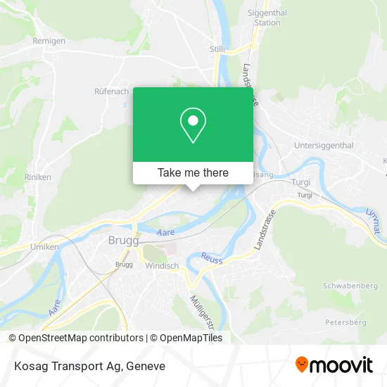 Kosag Transport Ag map