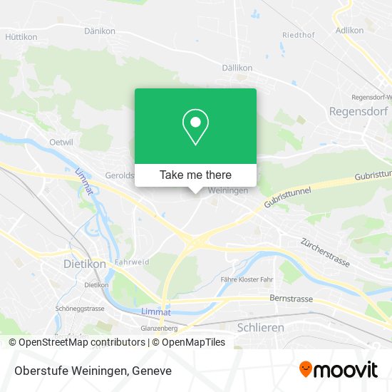 Oberstufe Weiningen map