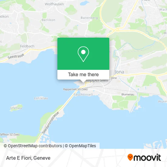 Arte E Fiori map