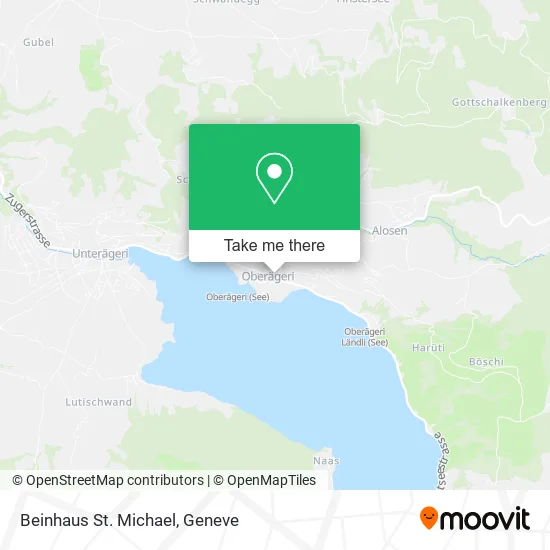 Beinhaus St. Michael map