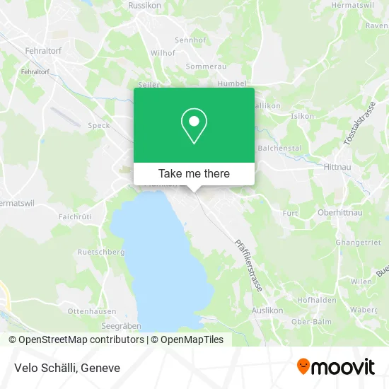 Velo Schälli map